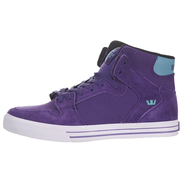 Supra Womens Vaider High Top Shoes - Purple | Canada Z6203-8J48
